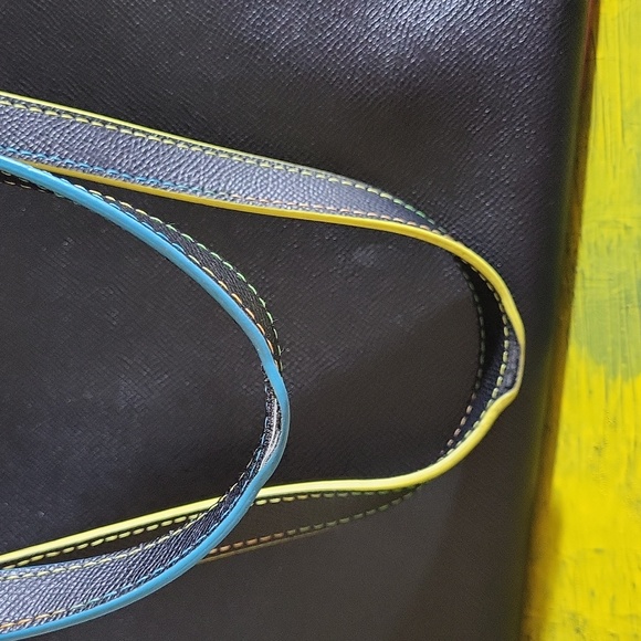 Kurt Geiger Richmond Rainbow Trim Shopper, Large Tote Bag - Picture 12 of 12